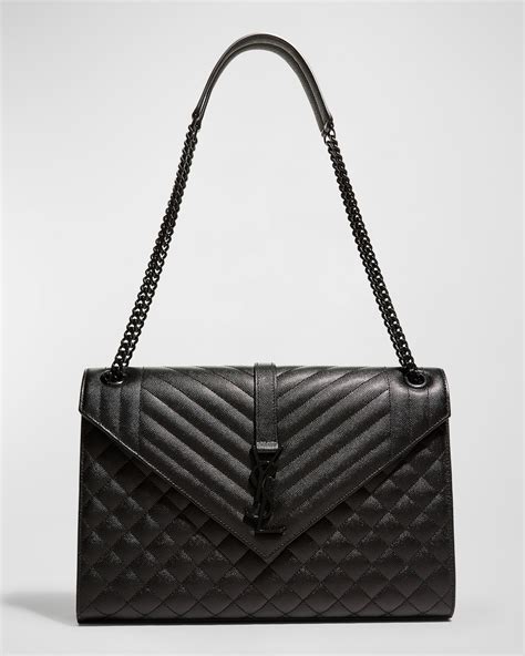 ysl bag sizes|ysl tri quilt envelope bag.